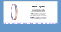 Desktop Screenshot of opencapital.net
